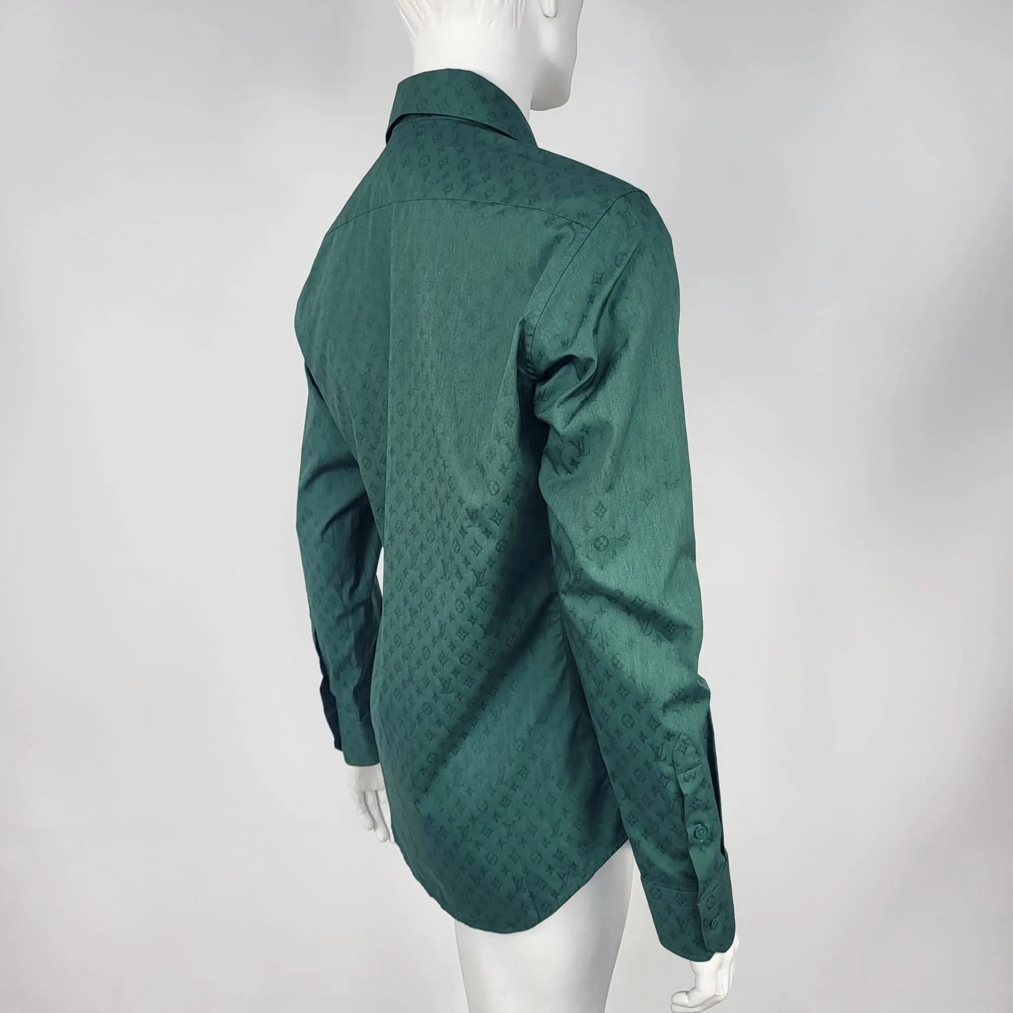Green Monogram Classic Shirt
