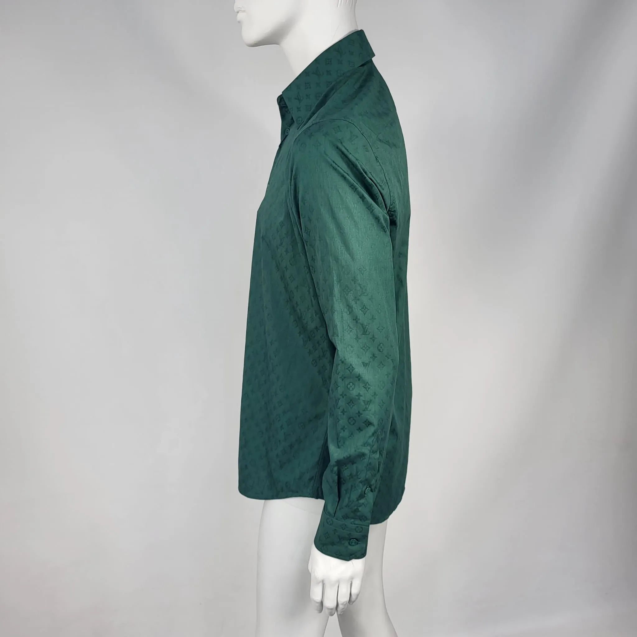 Green Monogram Classic Shirt