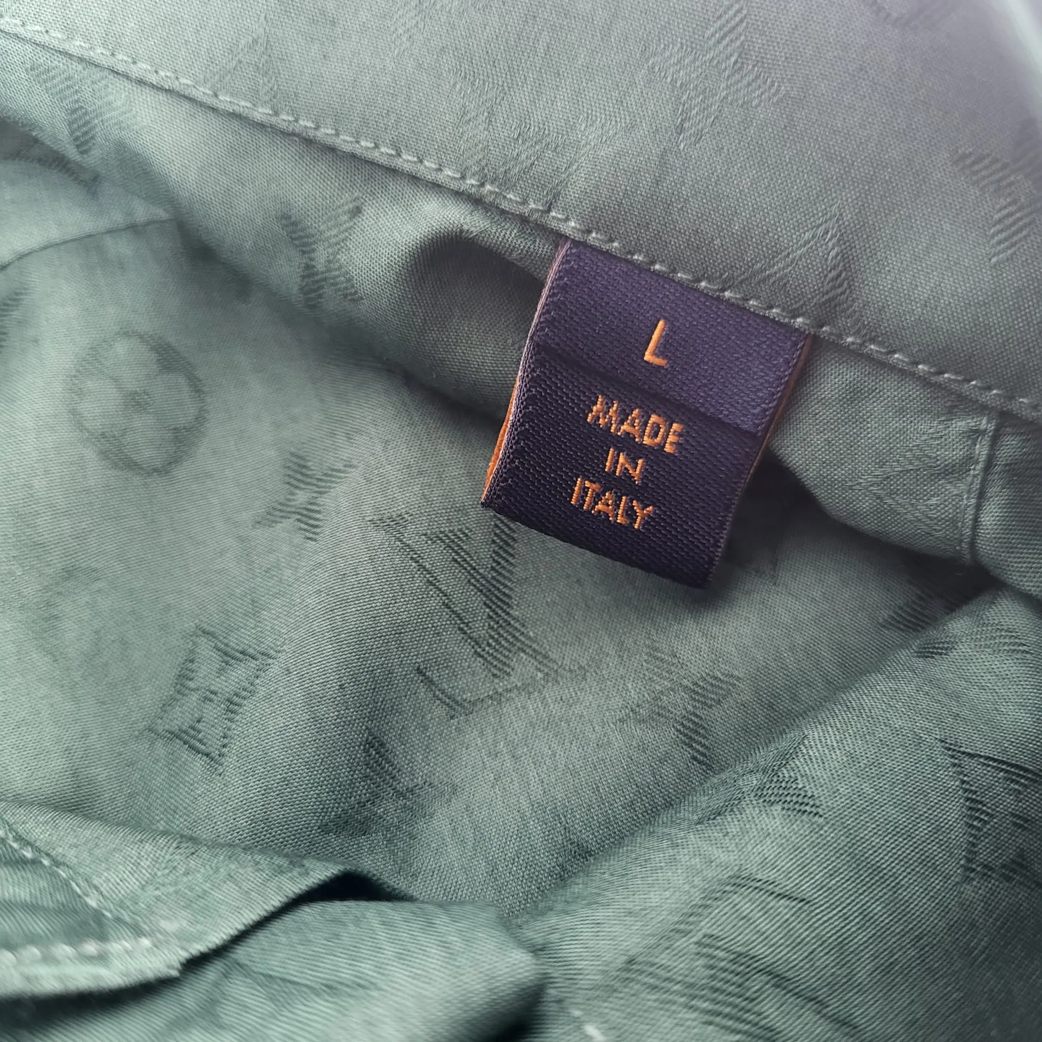 Green Monogram Classic Shirt
