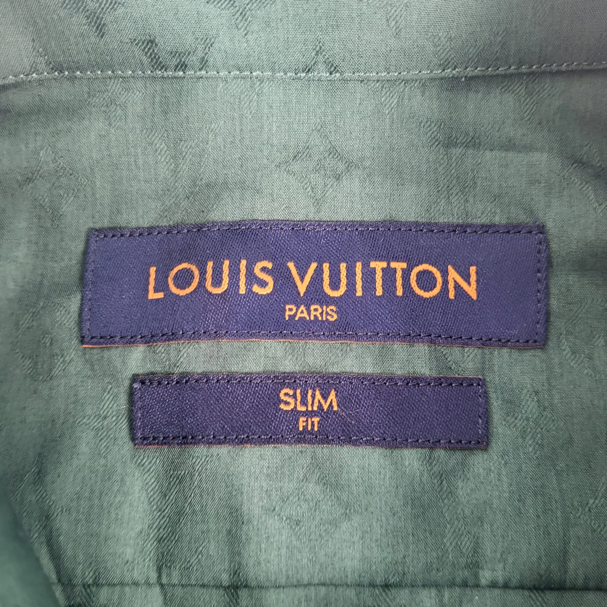 Green Monogram Classic Shirt