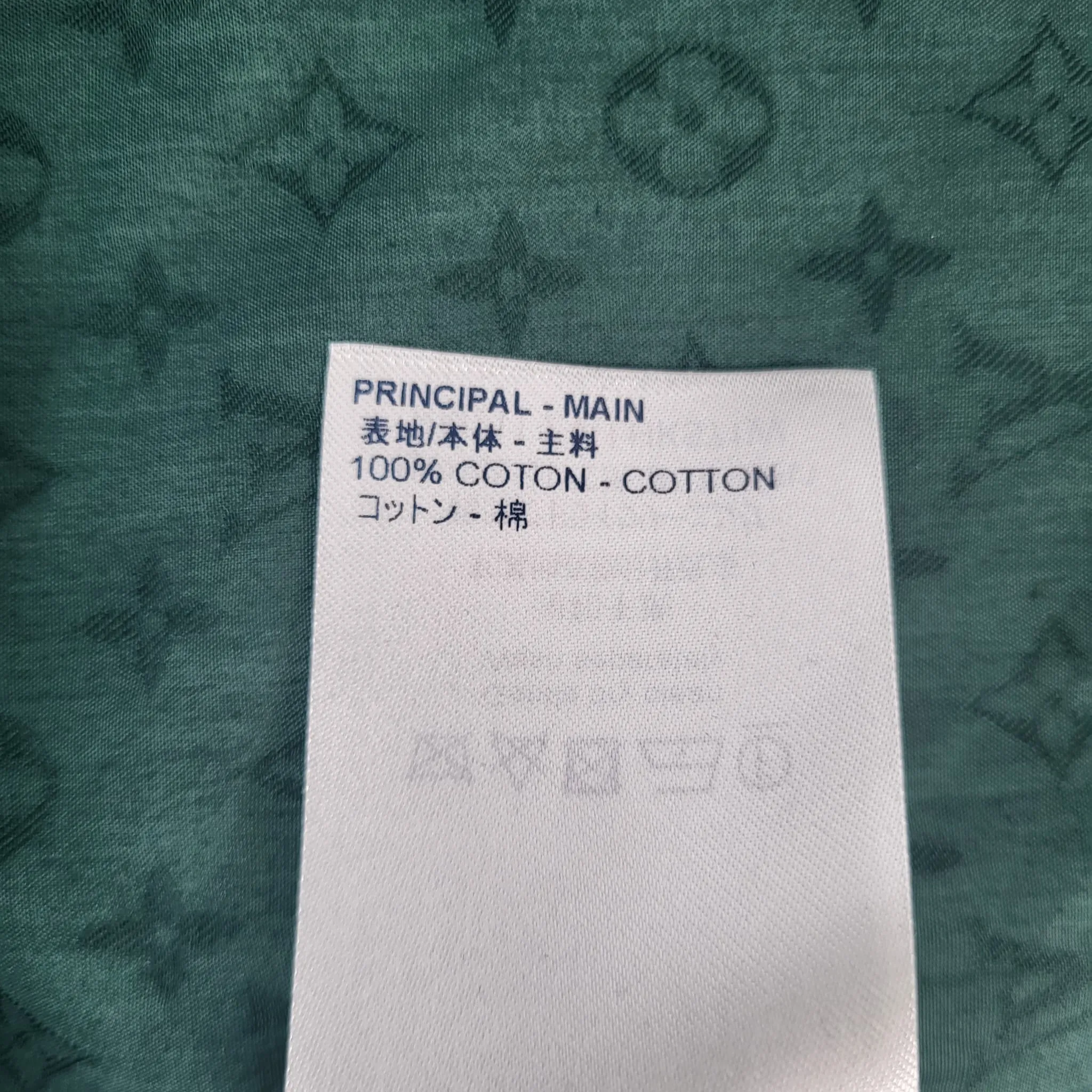 Green Monogram Classic Shirt