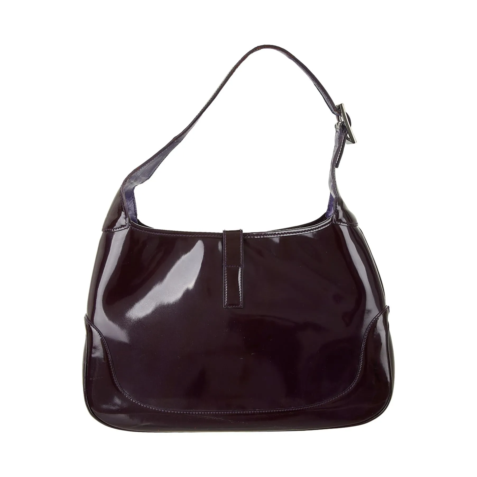 Gucci Purple Patent Jackie Bag