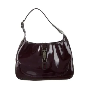Gucci Purple Patent Jackie Bag