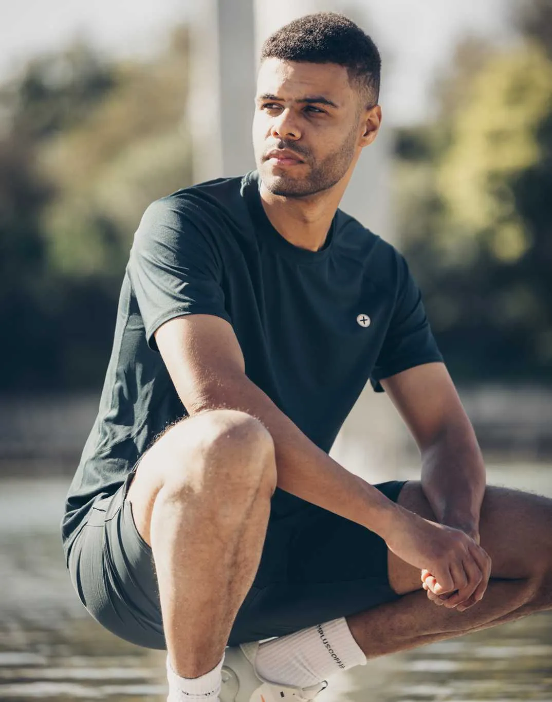Gym Coffee Relentless Tee (Mens) - Moss Green