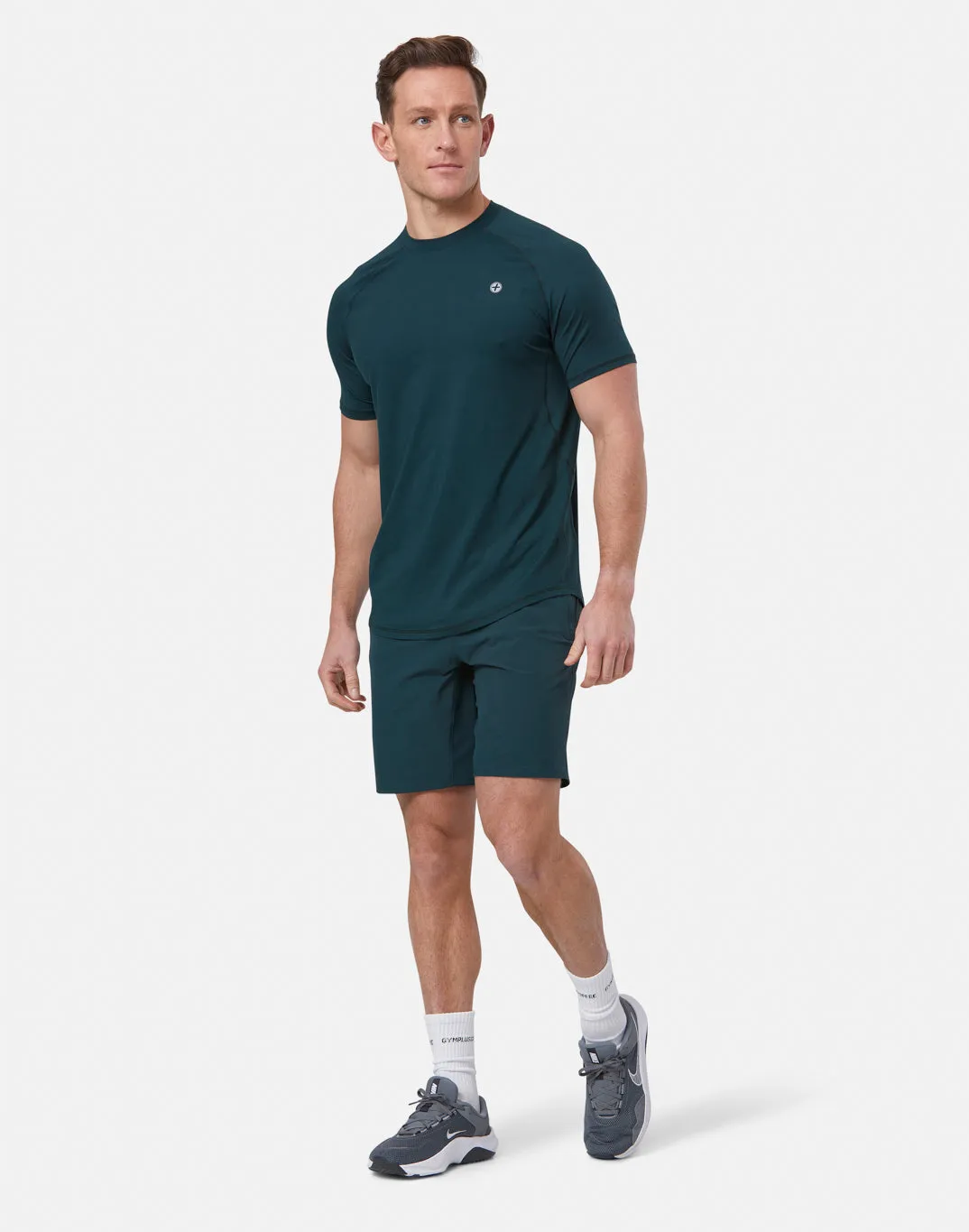 Gym Coffee Relentless Tee (Mens) - Moss Green