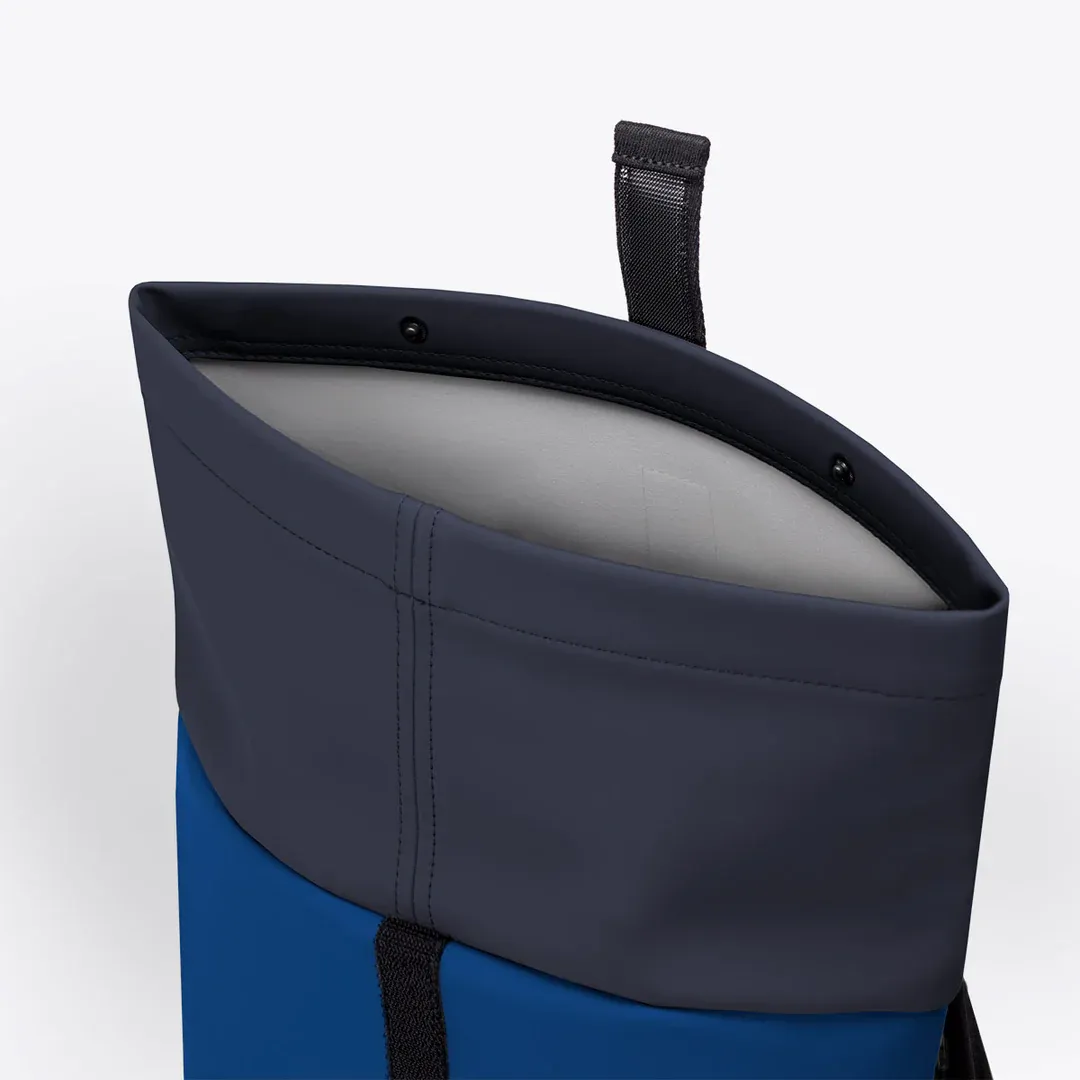 HAJO MEDIUM BACKPACK - LOTUS ROYAL BLUE/DARK GREY