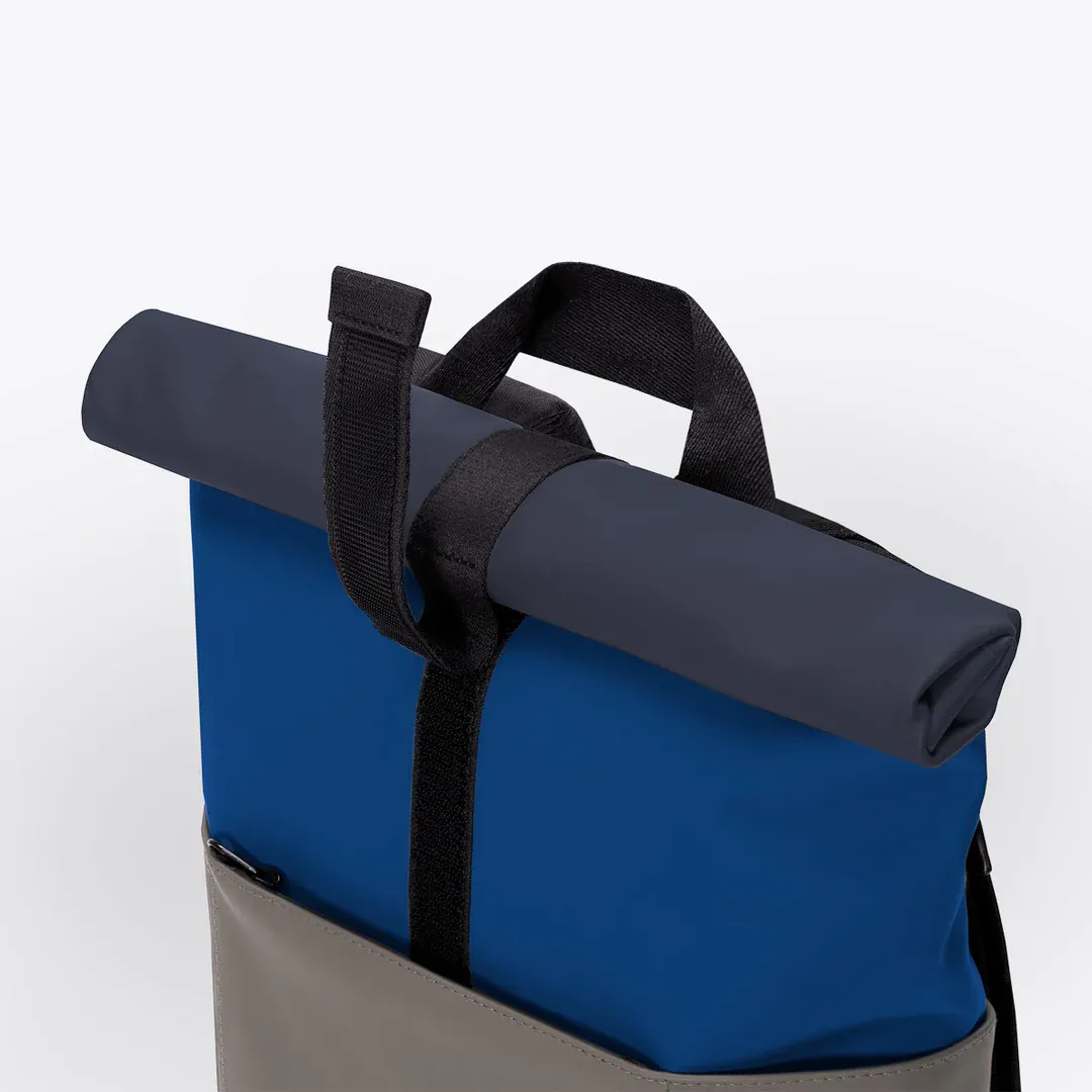 HAJO MEDIUM BACKPACK - LOTUS ROYAL BLUE/DARK GREY