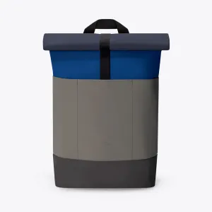 HAJO MEDIUM BACKPACK - LOTUS ROYAL BLUE/DARK GREY