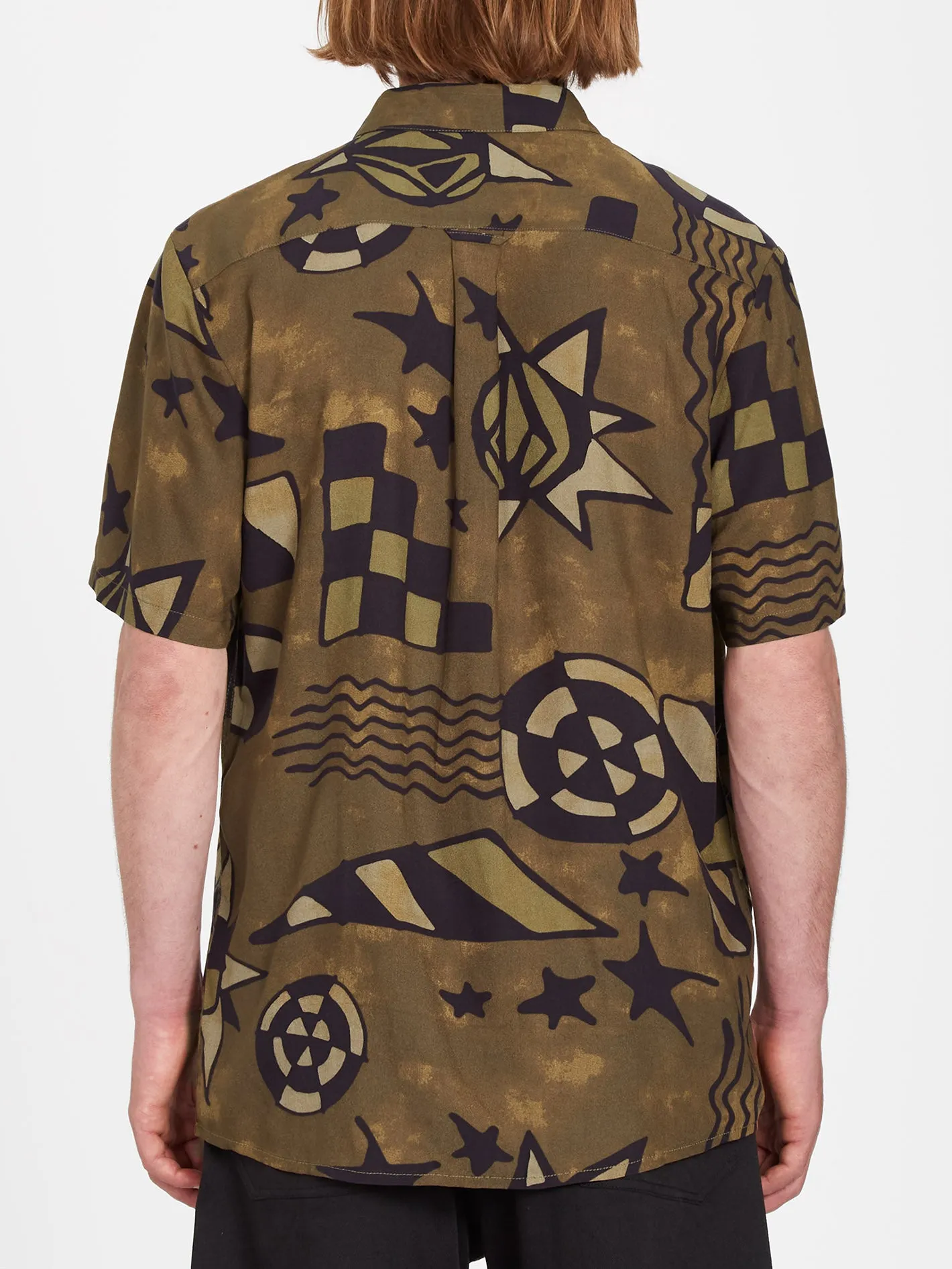 Hand Geo Shirt - SERVICE GREEN