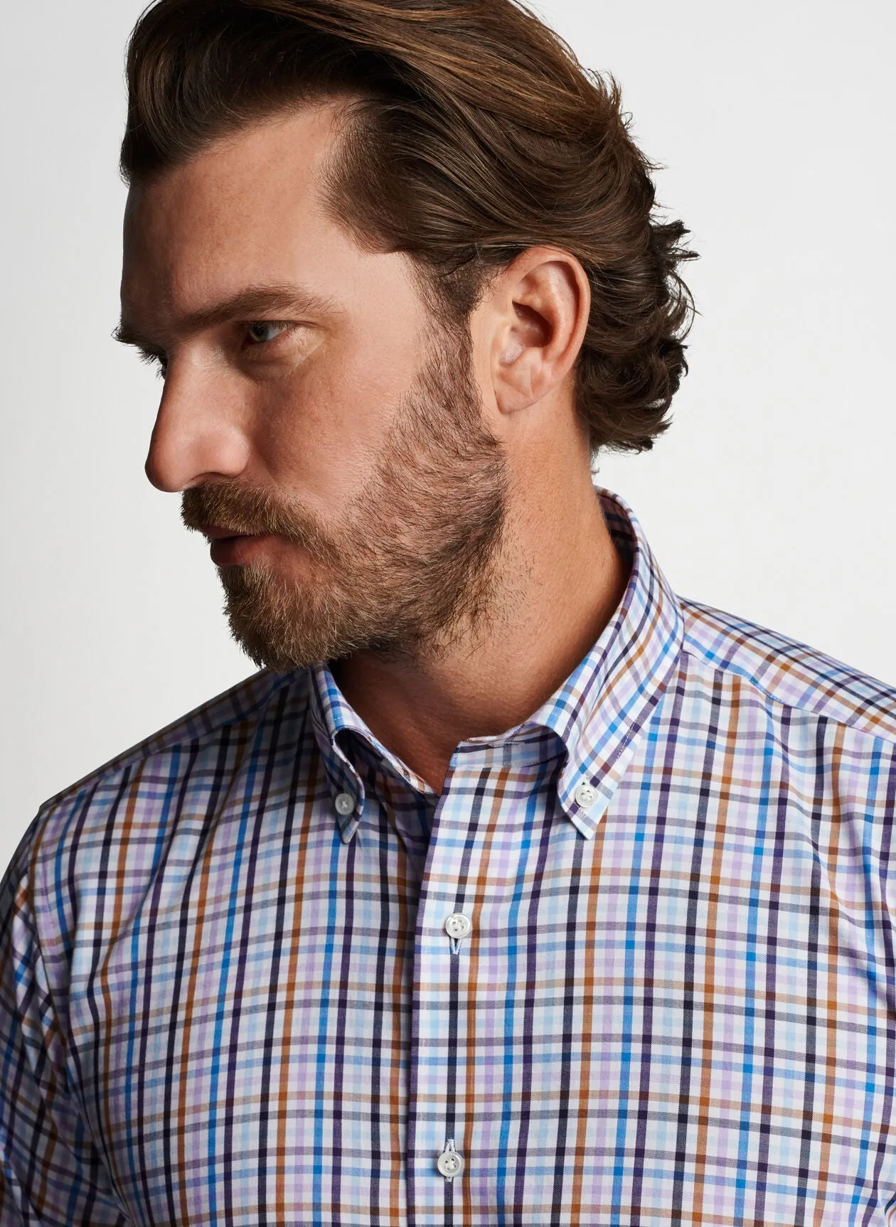 Hep Sport Shirt in Dark Plum