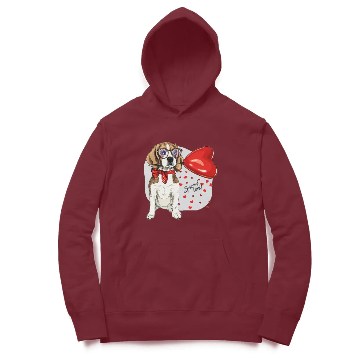 Hoodie (Men) - Beagle Furever Love (12 Colours)