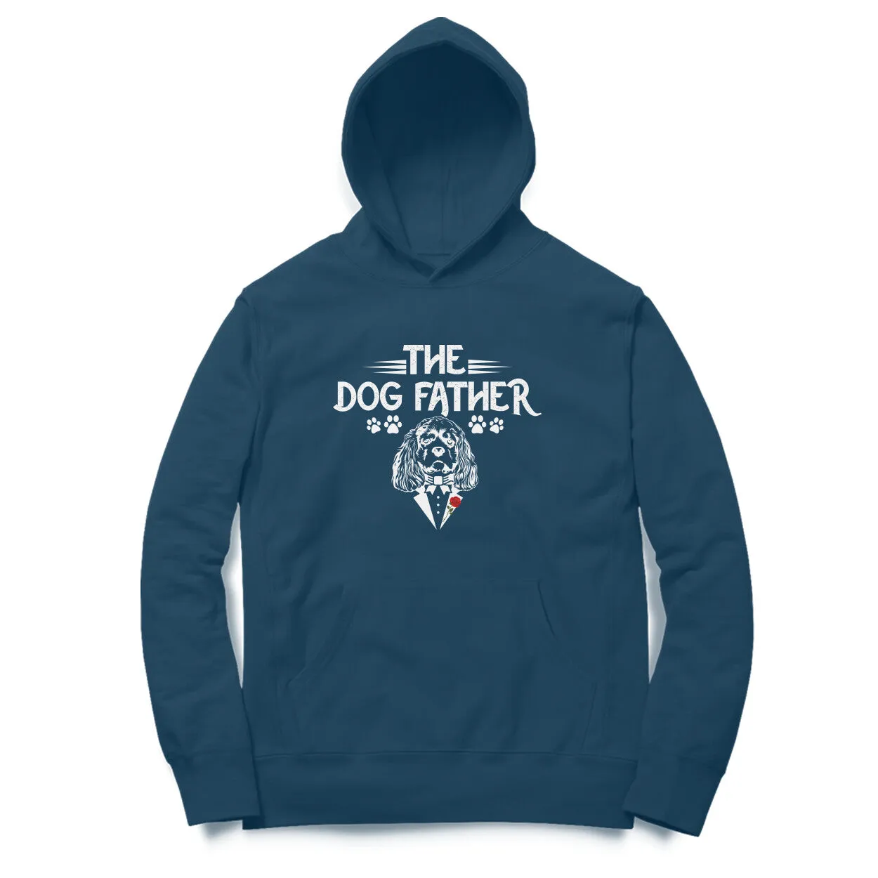 Hoodie (Men) - Classy Dogfather (4 Colours)