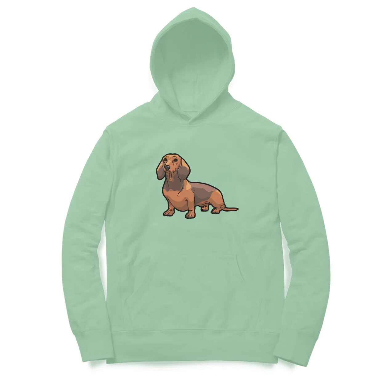 Hoodie (Men) - Dash Dash Dachshund (7 Colours)