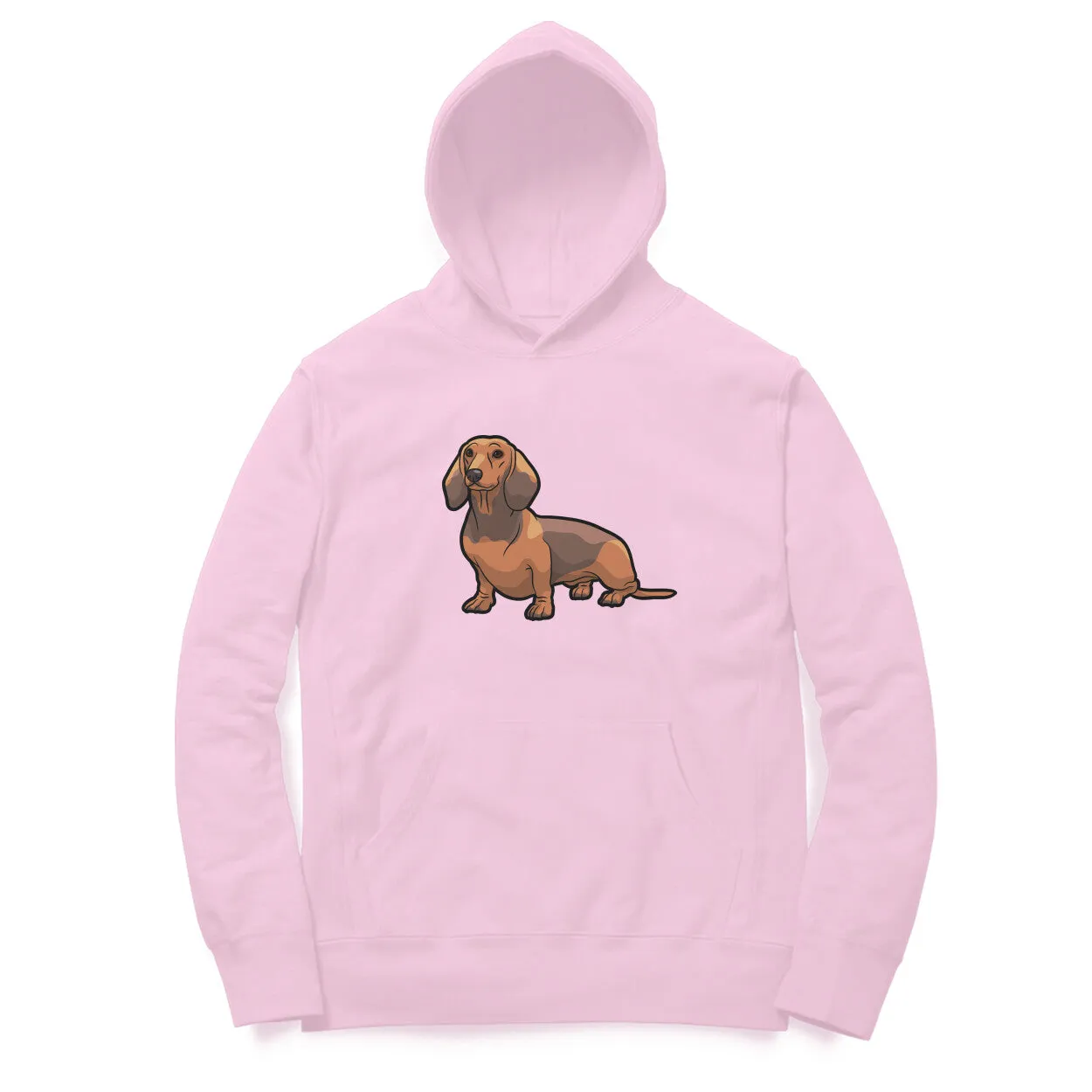 Hoodie (Men) - Dash Dash Dachshund (7 Colours)