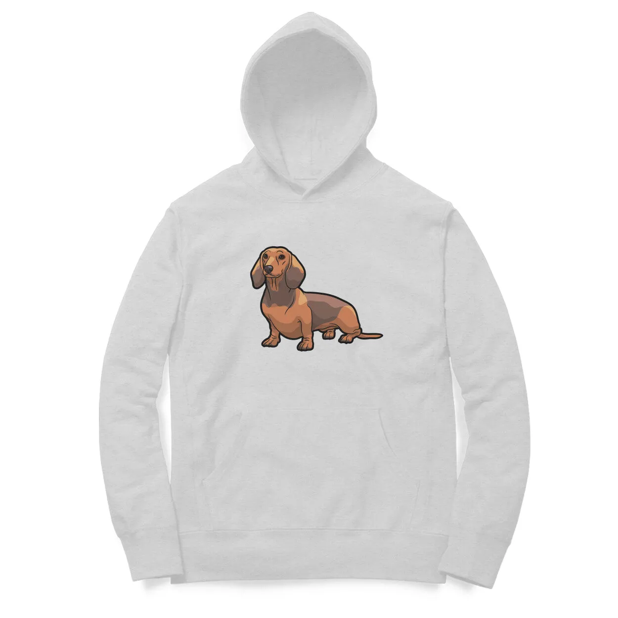 Hoodie (Men) - Dash Dash Dachshund (7 Colours)