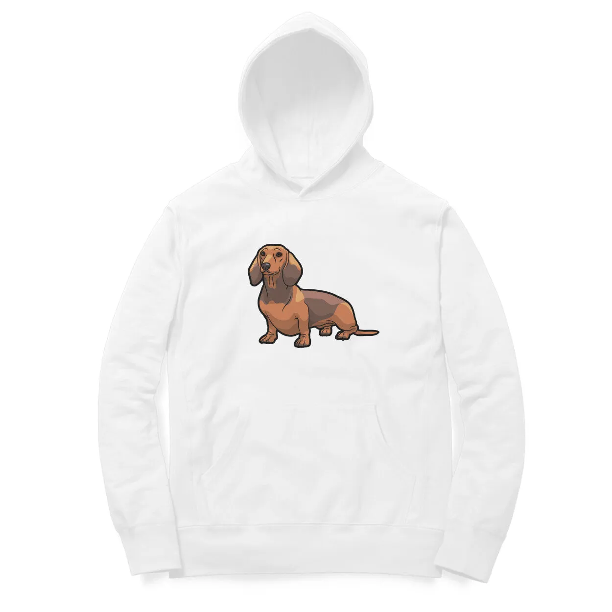 Hoodie (Men) - Dash Dash Dachshund (7 Colours)