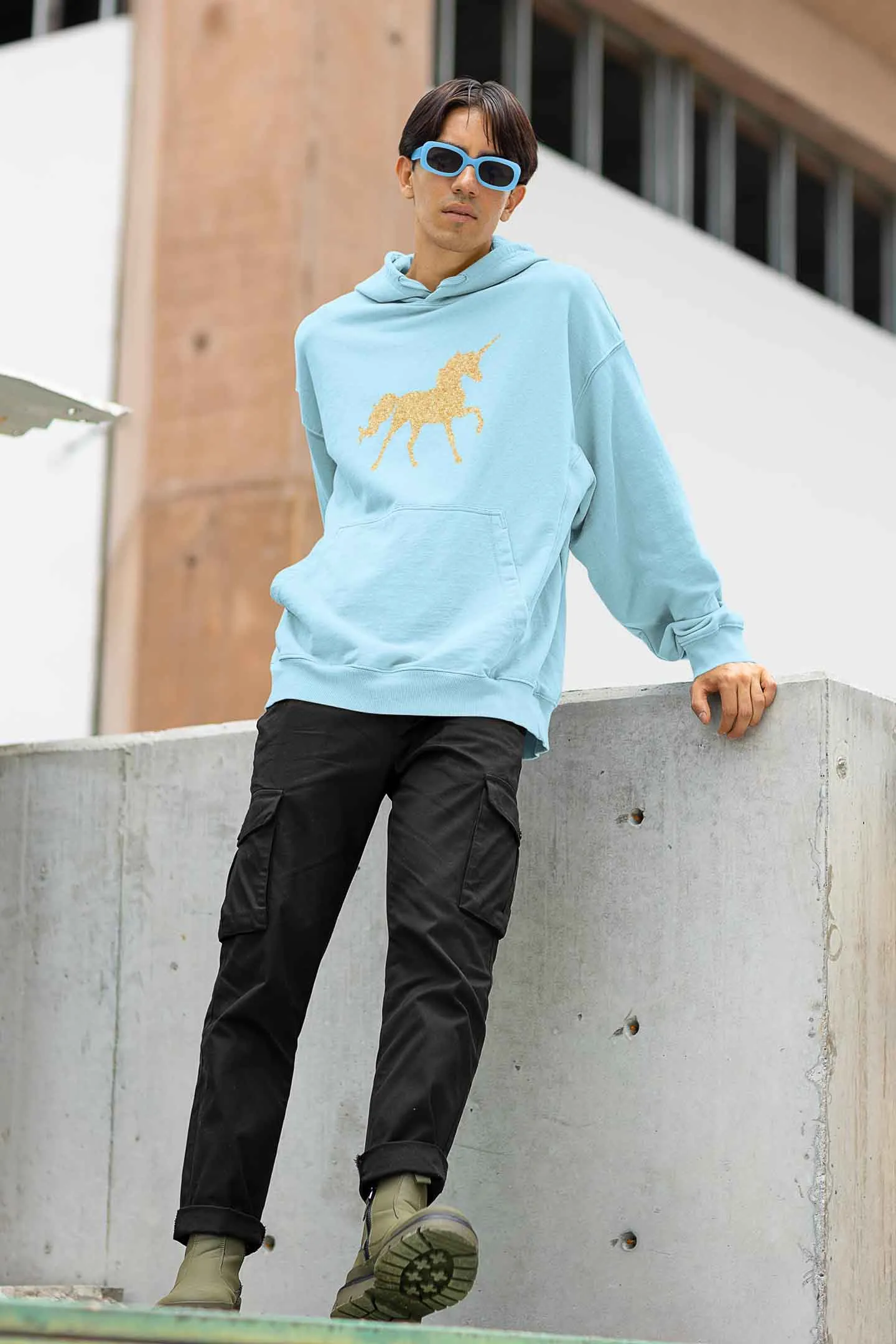 Hoodie (Men) - Mystical Unicorn (9 Colours)
