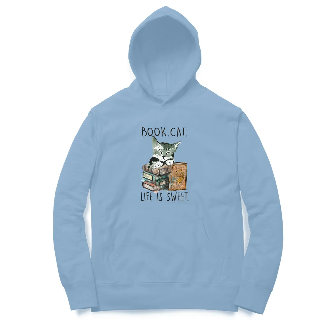 Hoodie (Men) - Nerdy Kitty (5 Colours)