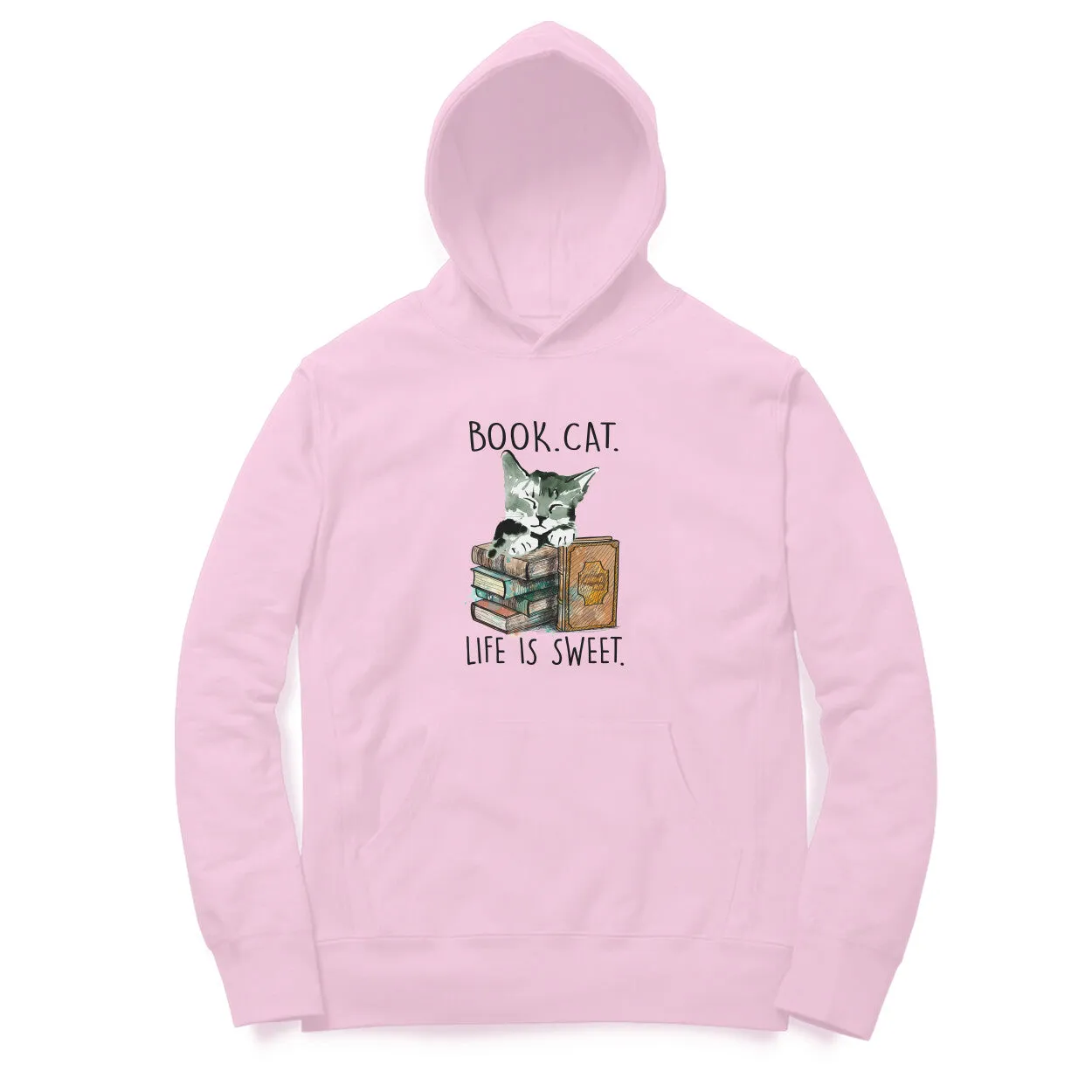 Hoodie (Men) - Nerdy Kitty (5 Colours)