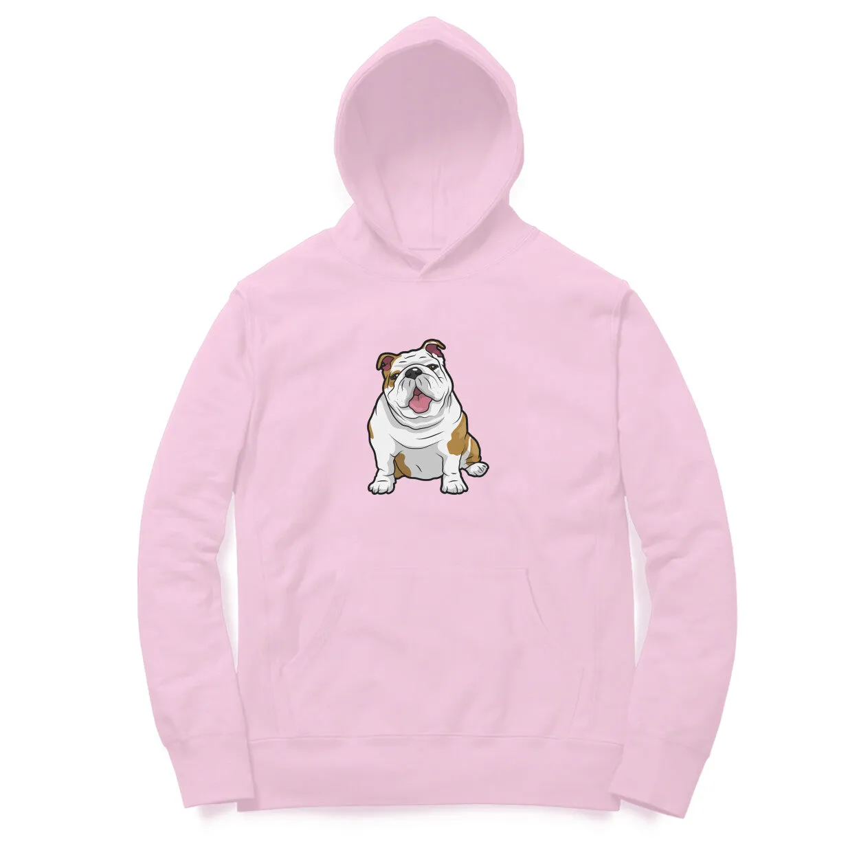 Hoodie (Men) - Wringkly Sprinkly Bulldog (12 Colours)