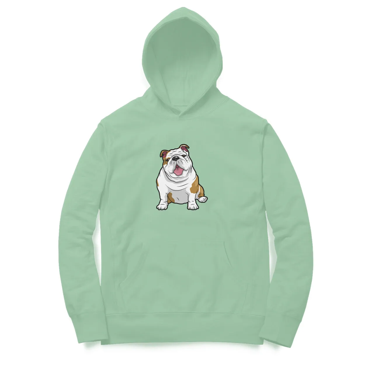 Hoodie (Men) - Wringkly Sprinkly Bulldog (12 Colours)