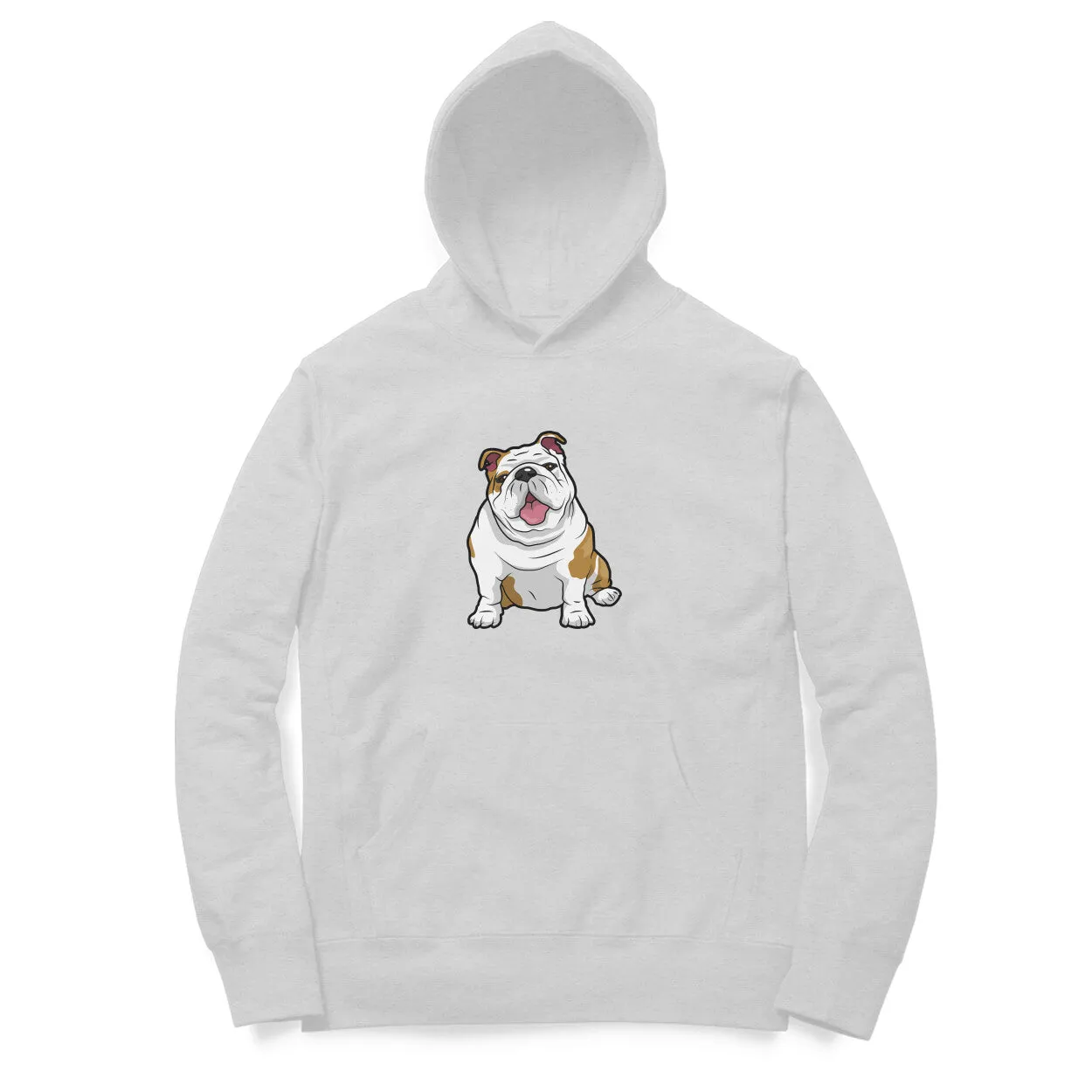 Hoodie (Men) - Wringkly Sprinkly Bulldog (12 Colours)