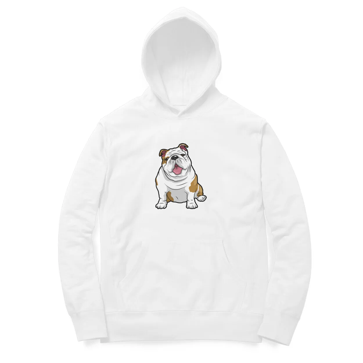 Hoodie (Men) - Wringkly Sprinkly Bulldog (12 Colours)