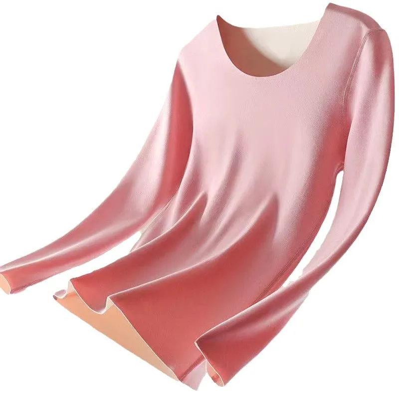 INSTOCK-Seamless thermal double-sided round neck warm clothing