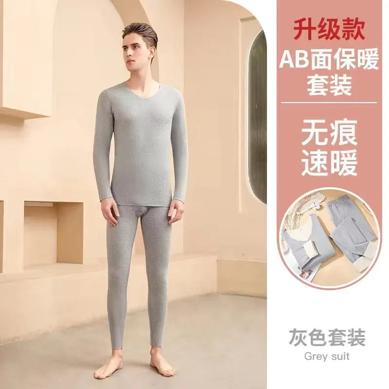 INSTOCK-Seamless thermal double-sided round neck warm clothing