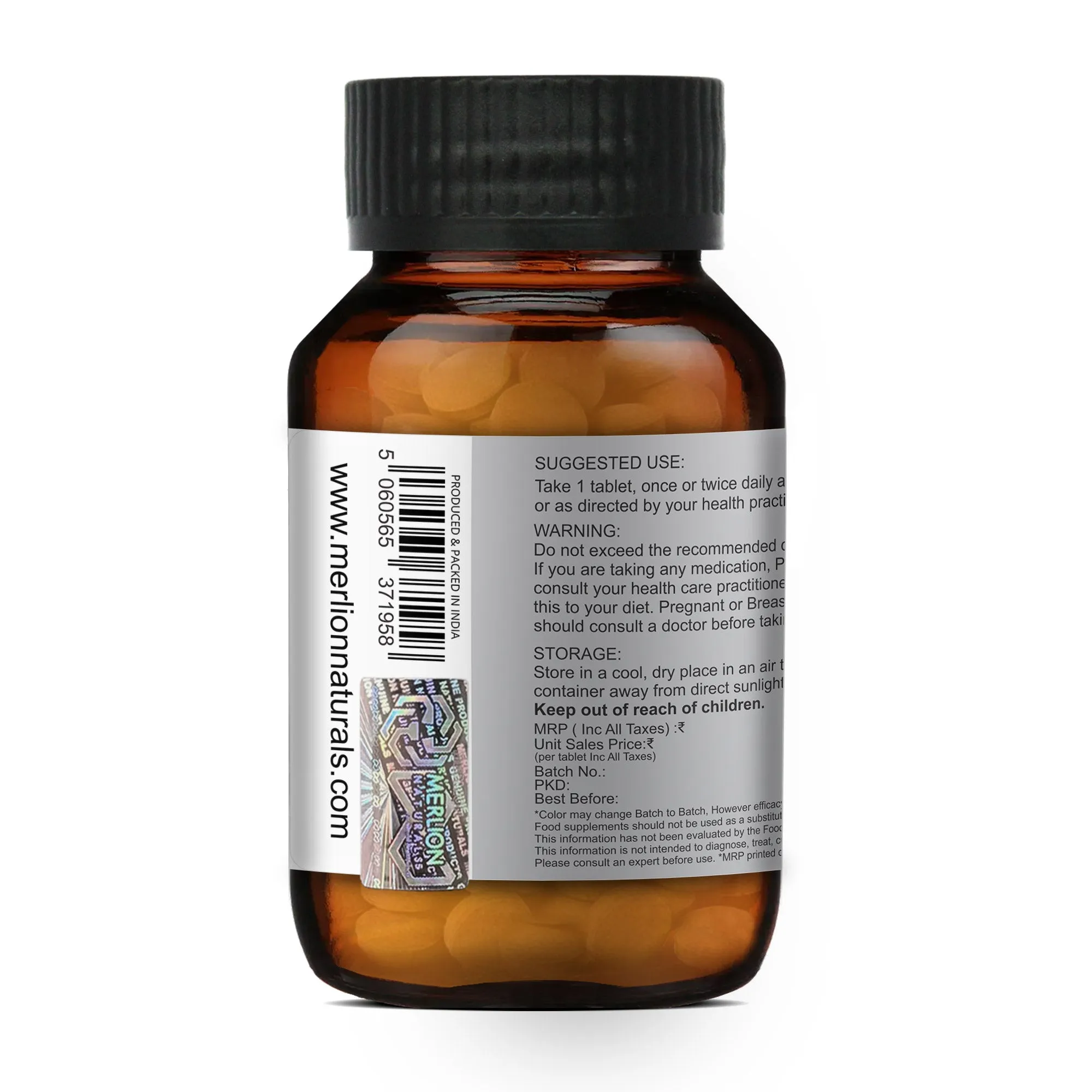 Jamun Tablets, Syzygium cumini, 500mg x 120 Tablets