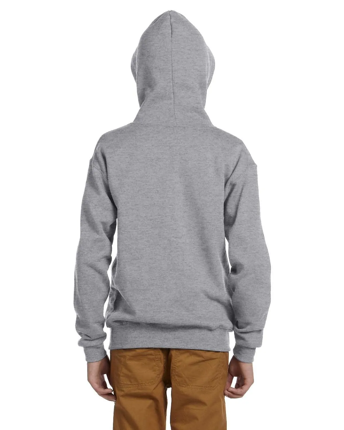 Jerzees Youth Full-Zip Hooded Sweatshirt