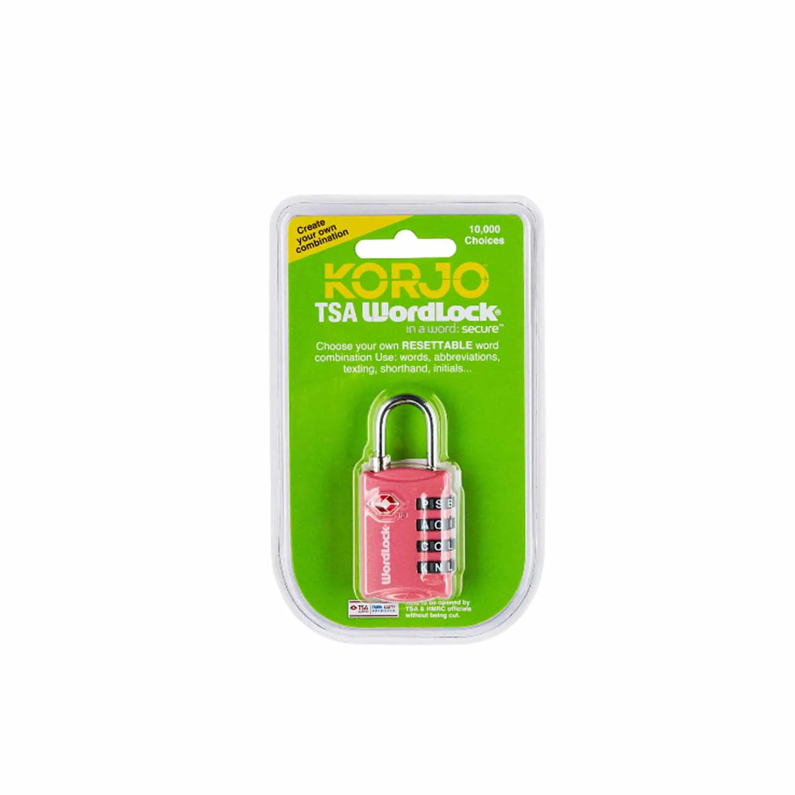Korjo Wordlock Luggage Lock