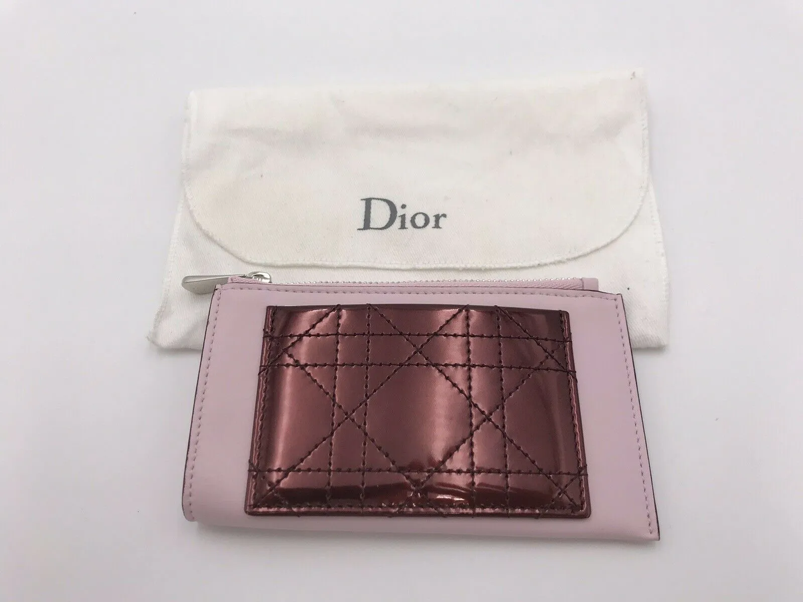 Lady Dior Small Calfskin Coin Purse