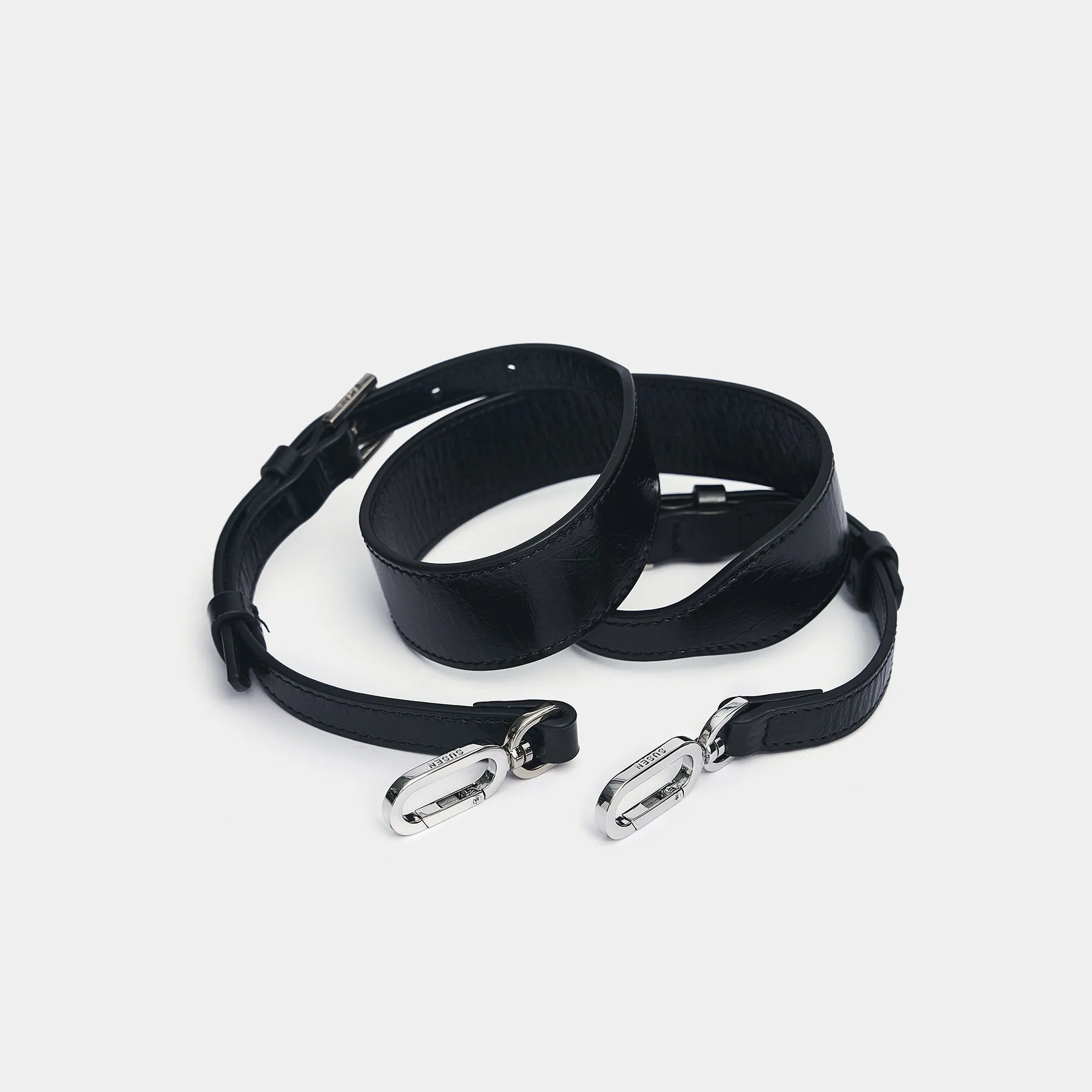 Large Oil Wax Skin Garden Bag - Black