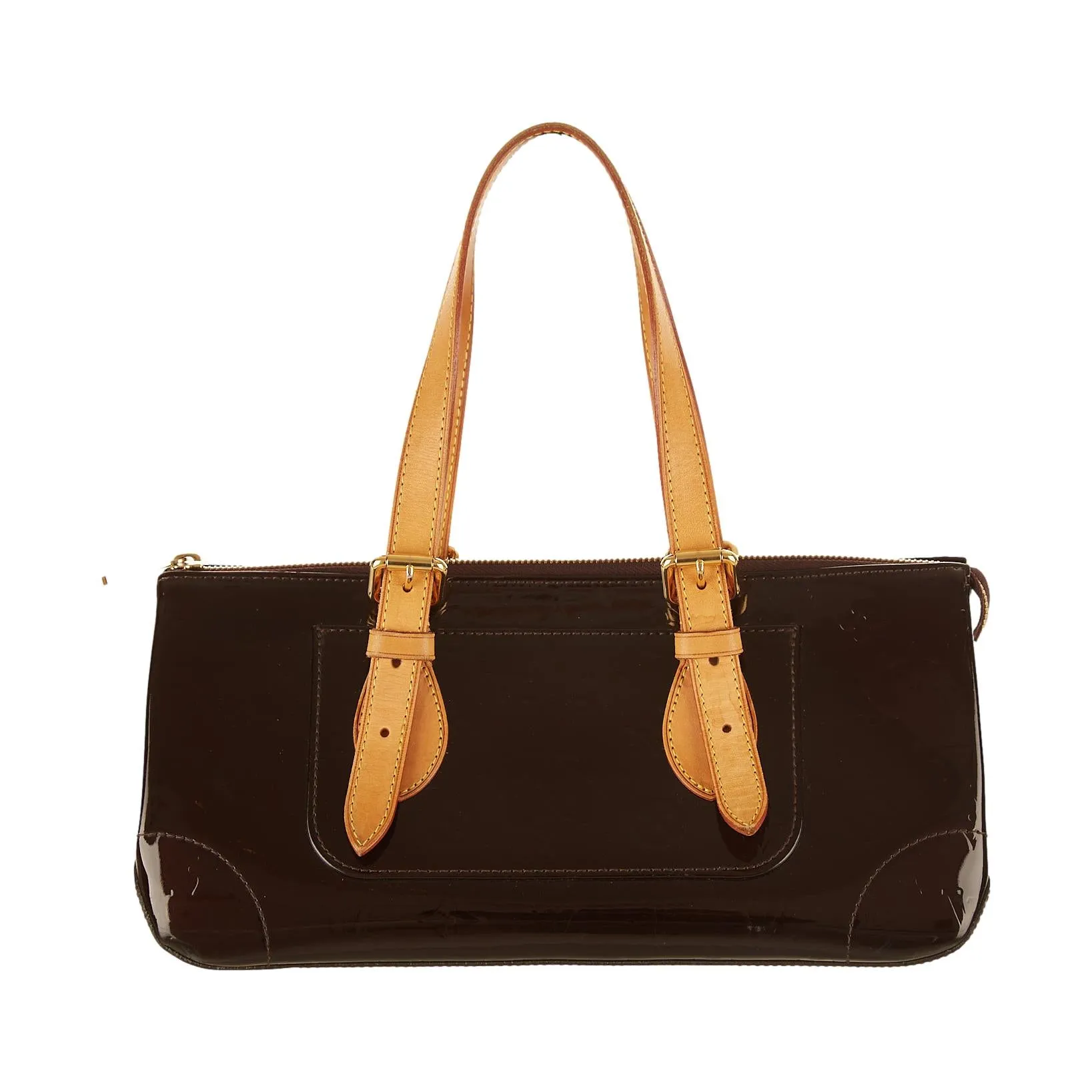 Louis Vuitton Deep Purple Vernis Top Handle Bag