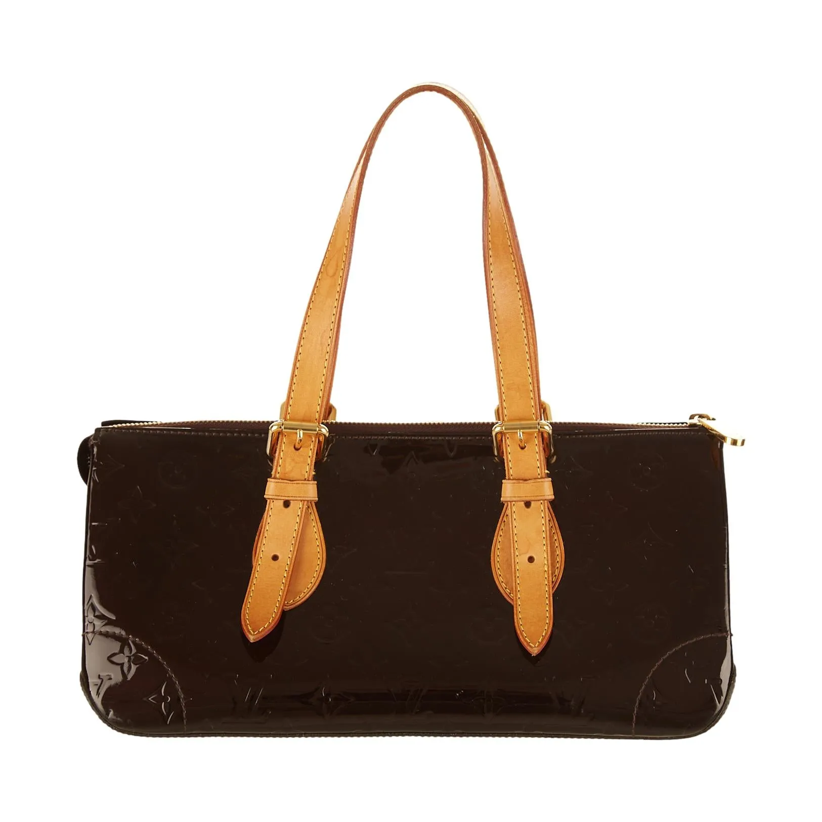 Louis Vuitton Deep Purple Vernis Top Handle Bag