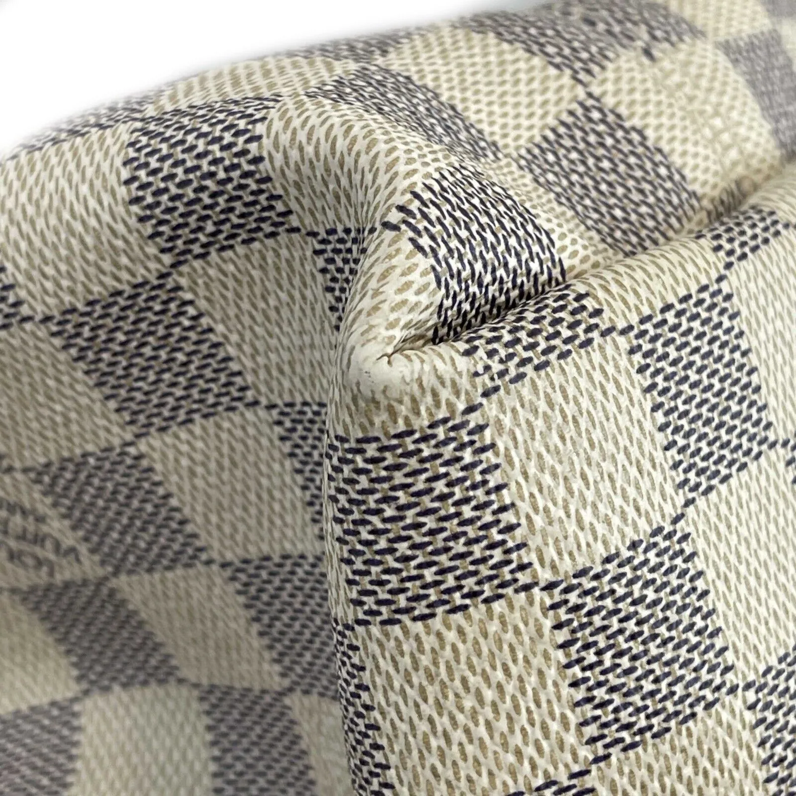 Louis Vuitton - Graceful PM - White / Blue Damier Azur Shoulder Bag