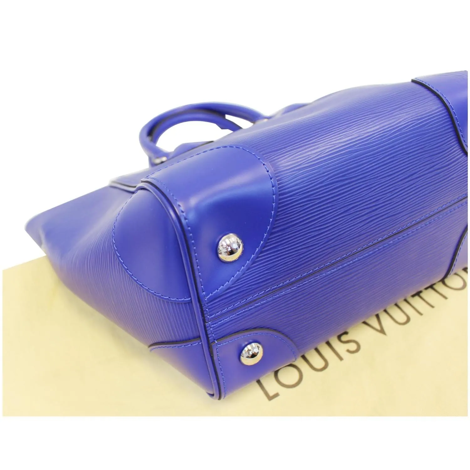 LOUIS VUITTON Phenix PM Epi Leather Shoulder Bag Blue - 25% OFF