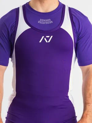 Luno Men's Singlet - Purple
