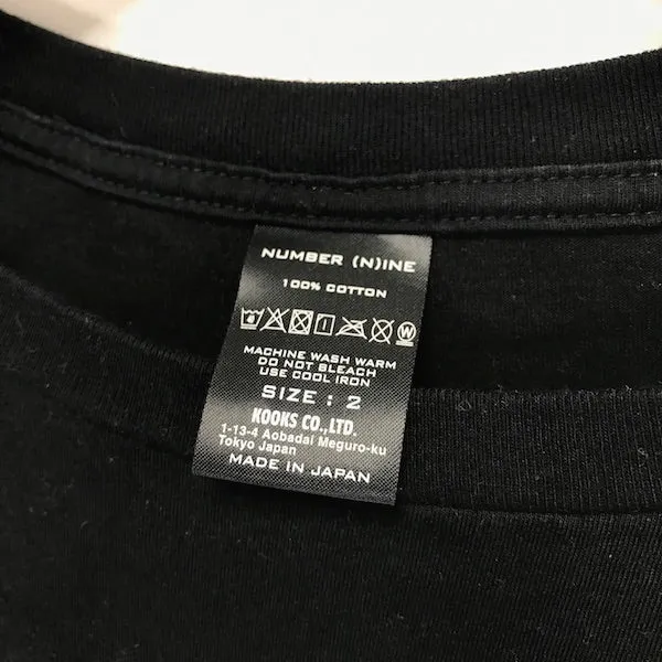 [M] Number Nine Box Logo Tee