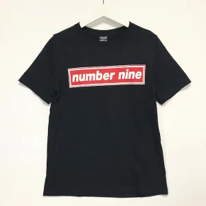[M] Number Nine Box Logo Tee