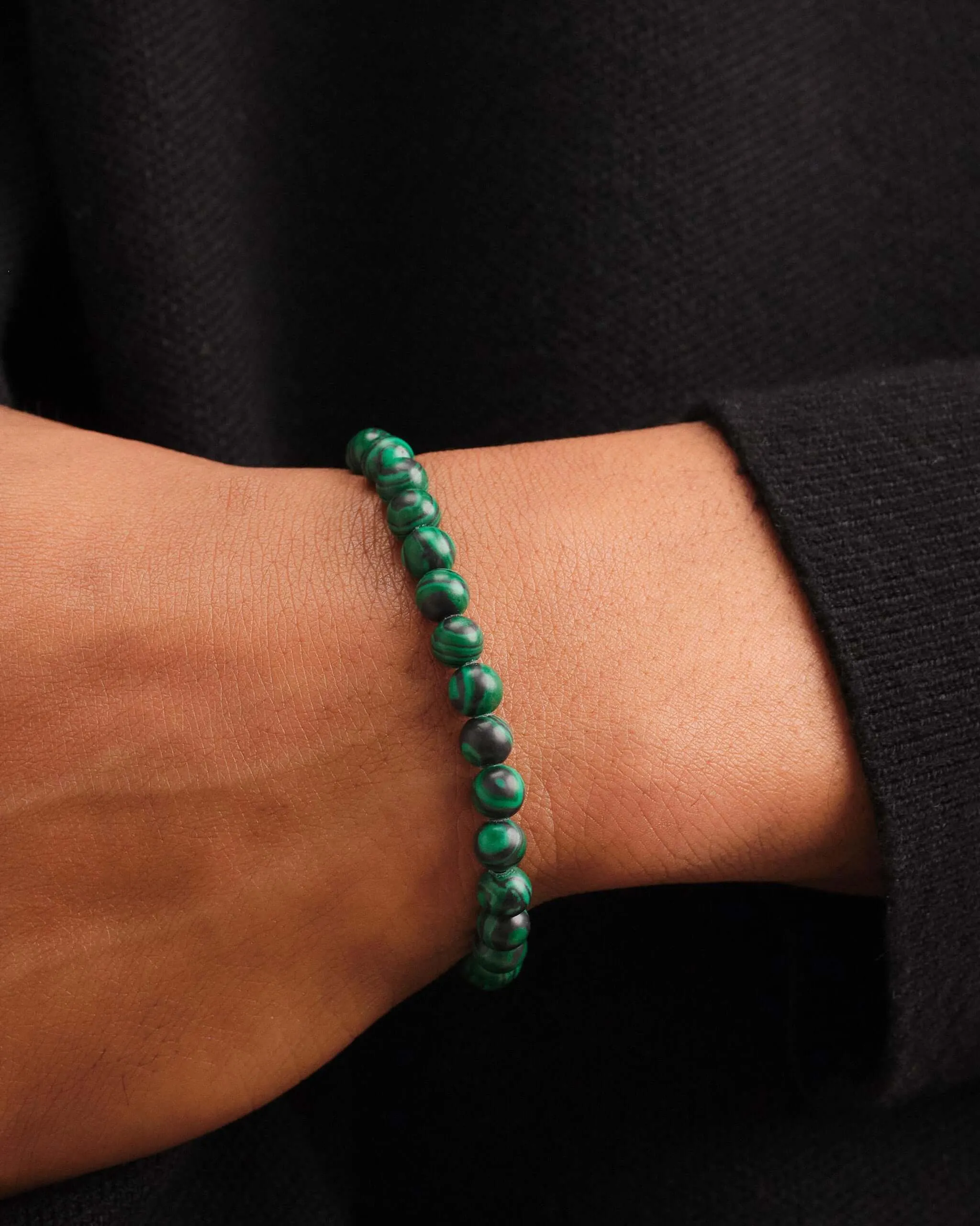 Malachite Beaded Bracelet