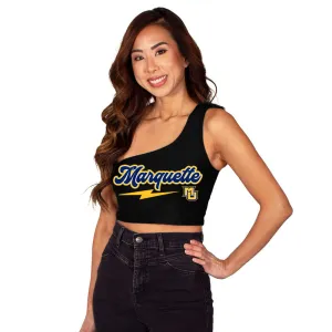 Marquette Lightning One Shoulder Top