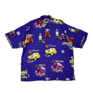 MAUI AND SONS POLO BUTTON DOWN SHORT SLEEVES - PURPLE PRP