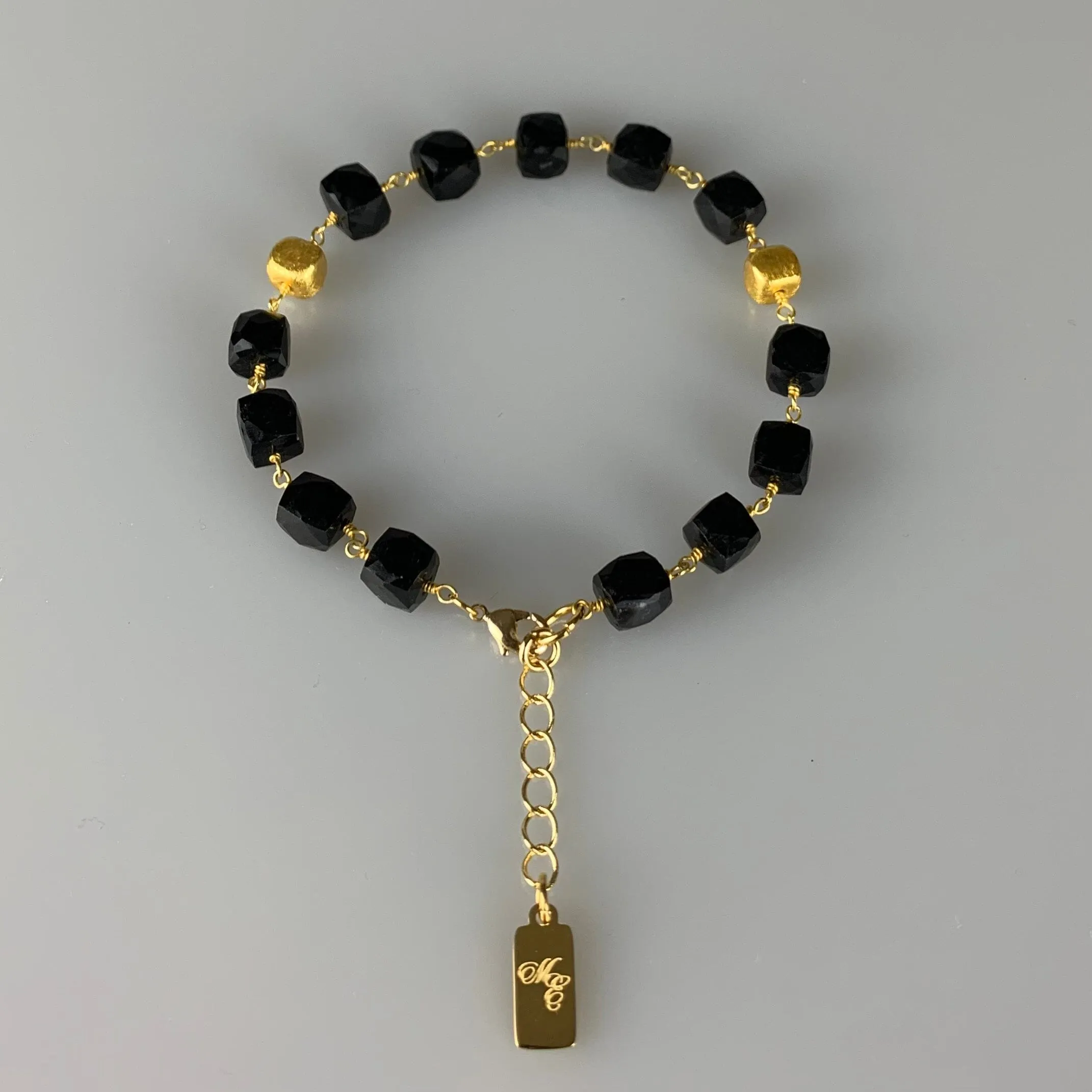 ME™ Gemstone Chain Bracelet - Black
