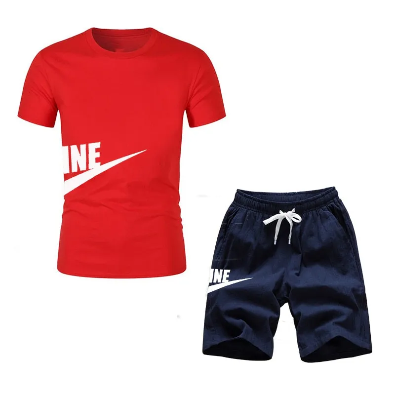 Men Summer Fitness Suit