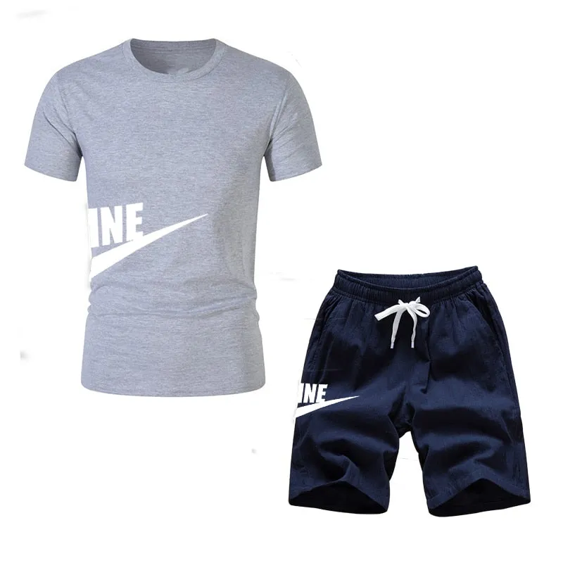 Men Summer Fitness Suit