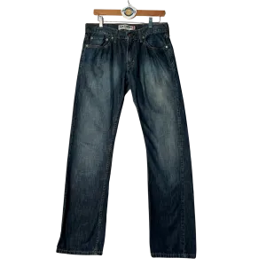 Men's 514 Dark Blue W/Yellow Stitch (Levi's)