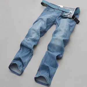 Men's Baby Blue Jeans