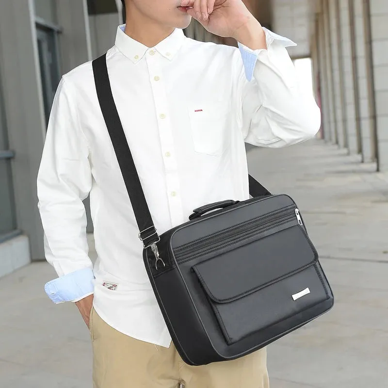 Men's Briefcase Handbags 17inch Large Capacity Men Business Bag Casual Men Shoulder Bag Brand Good Quality Messenger Bag